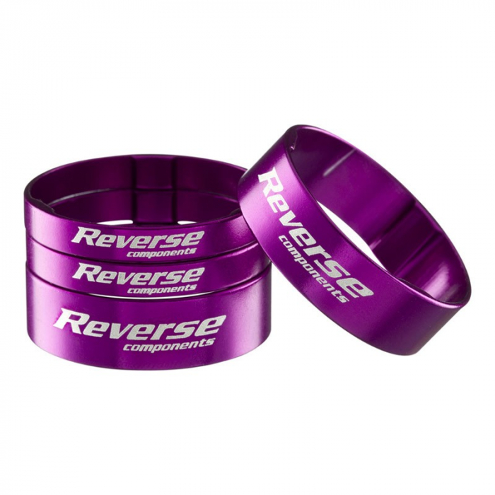 Set distantiere Reverse Ultra-Light 1.1/8 aluminiu Mov [1]