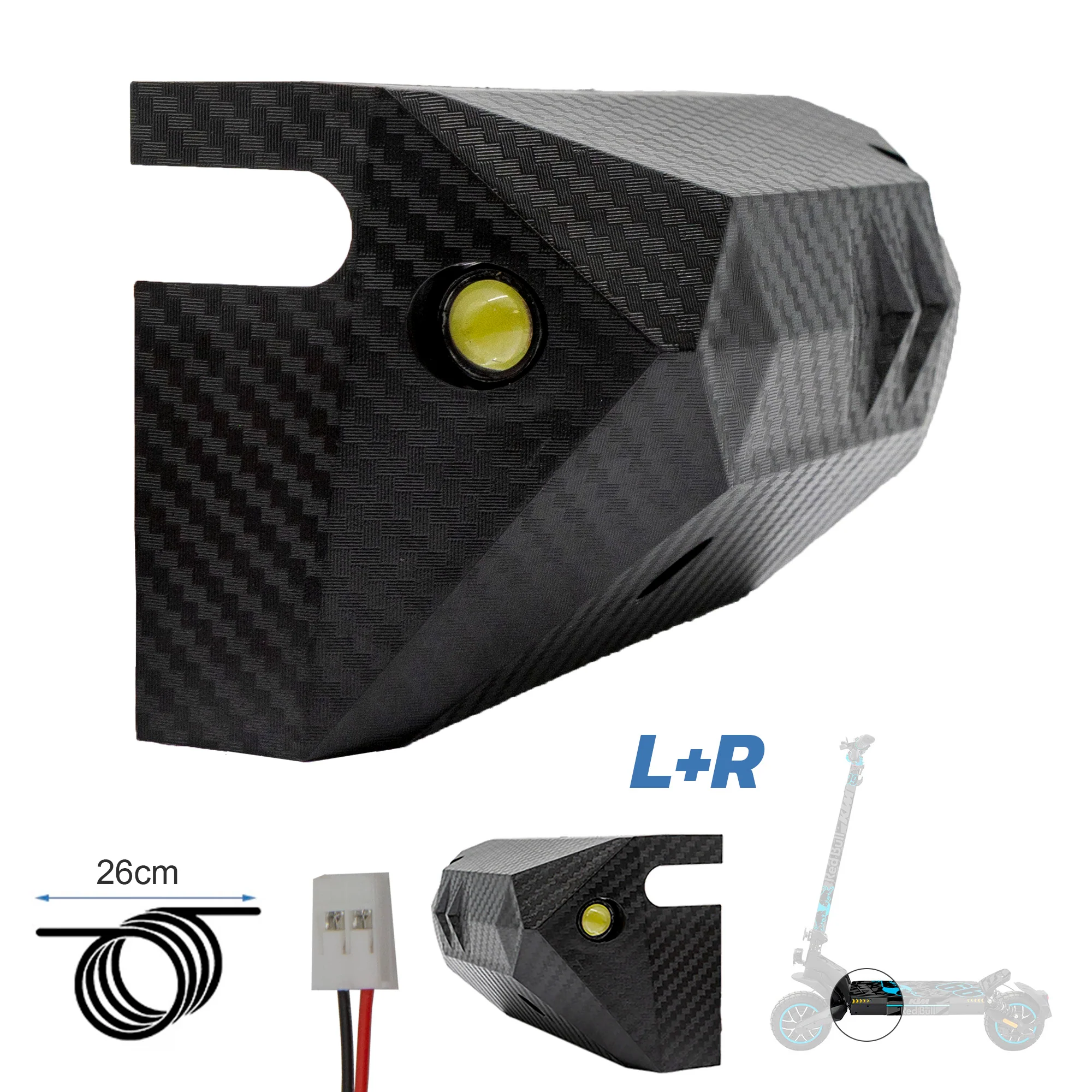 Set lumini LED frontale laterale Smartgyro MAX2 [4]