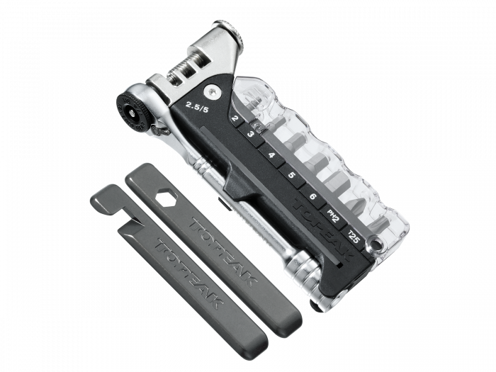 Set Mini Scule Multifunctionale Topeak Ratchet Rocket, TT2520 - Negru-Argintiu [4]