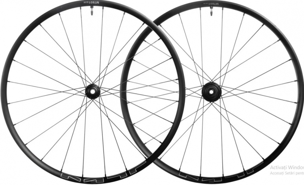 Set roti Shimano WH-MT601-B-29 29" 24h/24h pt.12 v ax E-THRU 15mm/12mm tubeless Old 110mm/148mm center lock [2]
