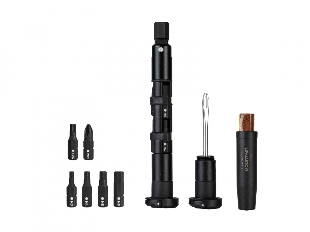 Set Scule Compacte Topeak Plug'n Tool Mountain, TT2611, Negru [2]