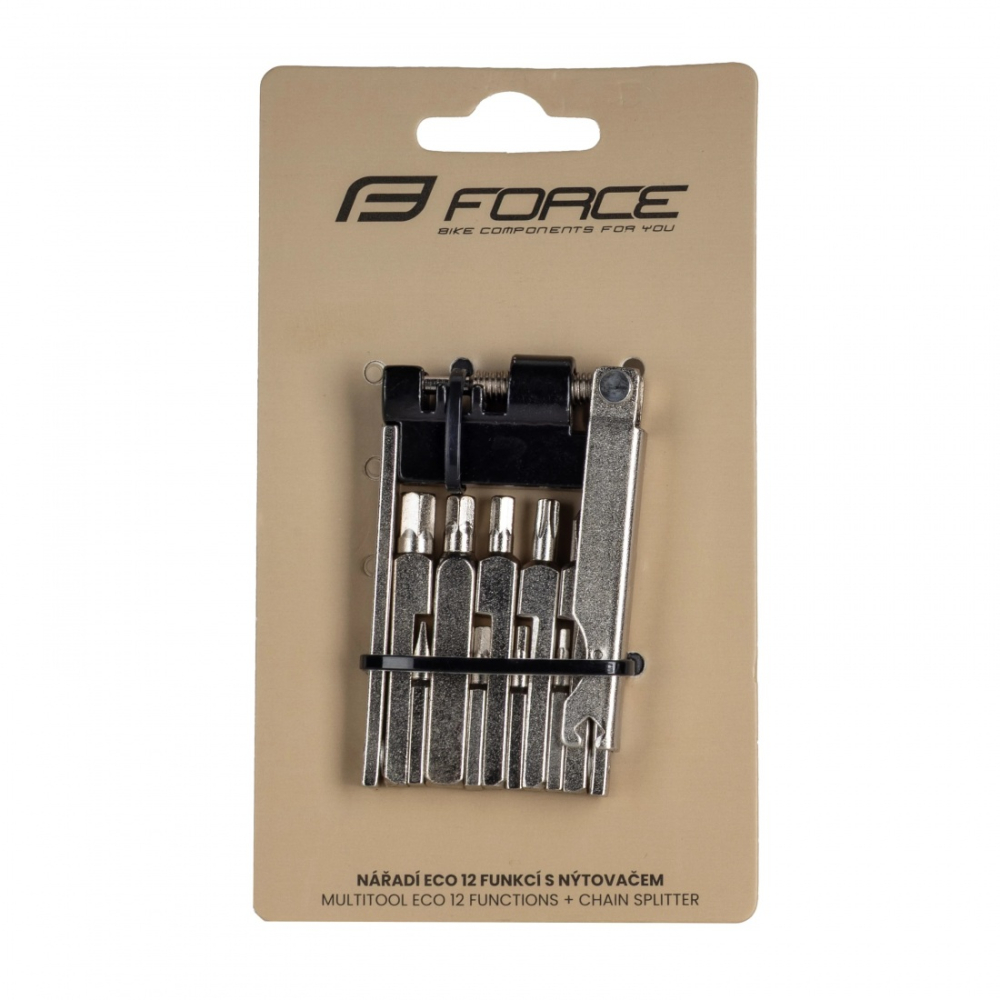 Set scule Force 12 functii cu cheie lant [2]