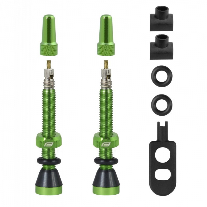 Set Valve Tubeless Force 2xFv 44mm Verzi [1]