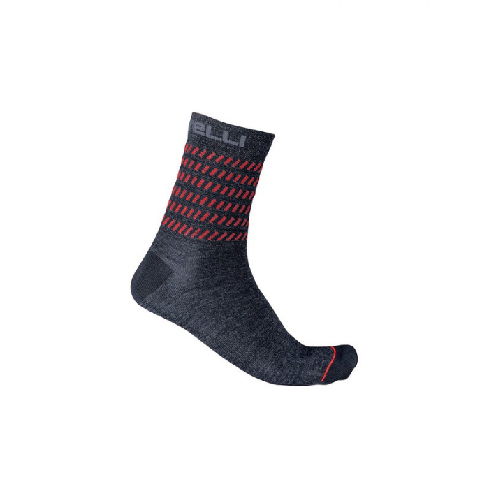 Sosete Castelli Go 15, Bleumarin/Rosu, S/M, 36-39 [1]