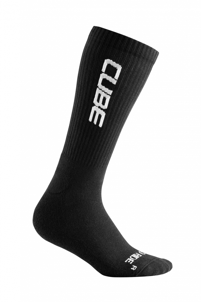 SOSETE CUBE SOCKS AFTER RACE HIGH CUT LOGO BLACK/WHITE 40-43 [1]
