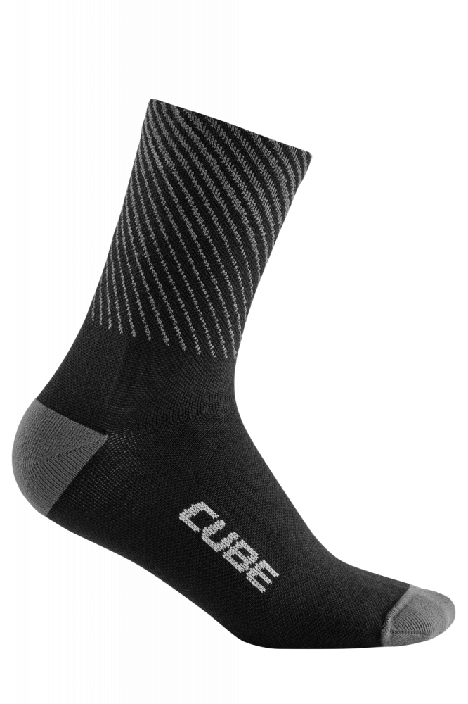 SOSETE CUBE SOCKS HIGH CUT BE WARM BLACK N GREY 36-39 [1]