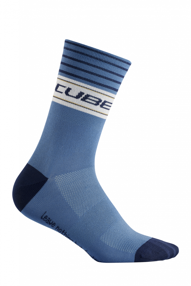 SOSETE CUBE SOCKS HIGH CUT BLACKLINE BLUE 40-43 [1]