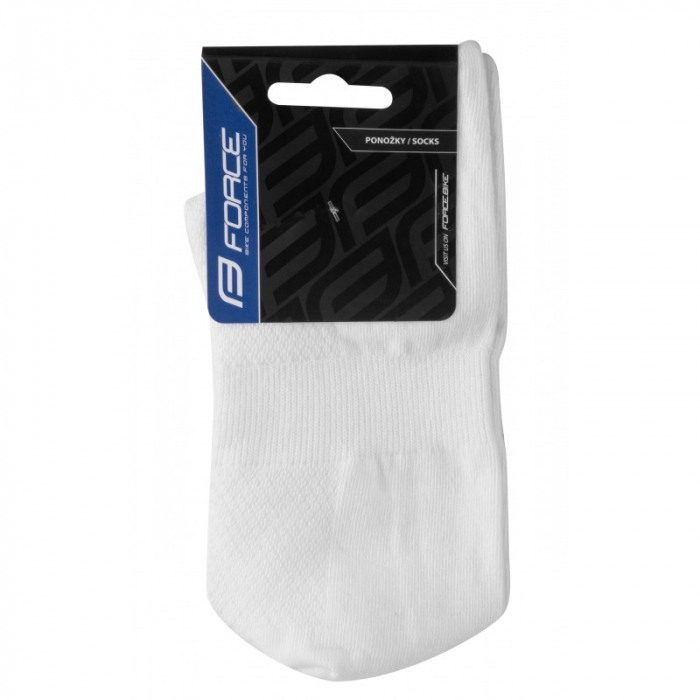Sosete Force Short, alb, L-XL (42-46) [2]