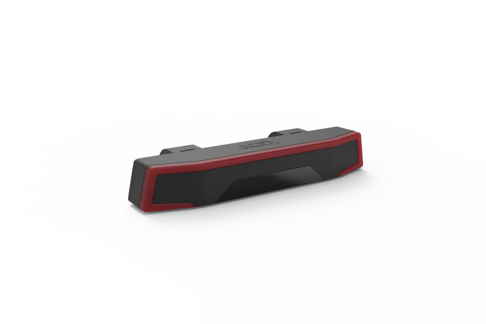 STOP ACID E-BIKE CARRIER REAR LIGHT PRO-E HPP BES3 NEGRU/ROSU [2]