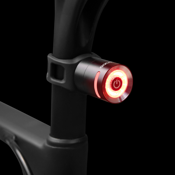 Stop Led Bicicleta Gaciron W10, acumulator 200 mAh, Rezistenta la apa IPX5, Negru [6]