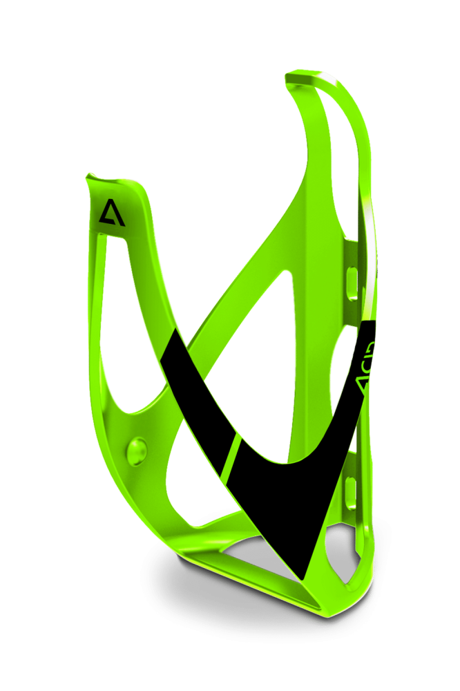 SUPORT BIDON ACID BOTTLE CAGE HPP  VERDE NEGRU [2]