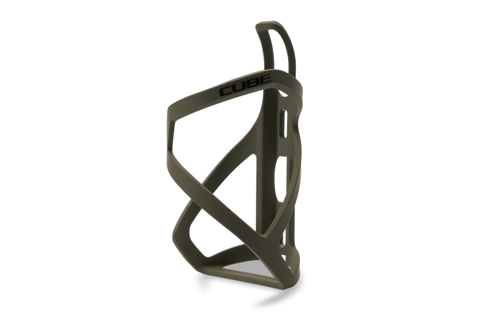 SUPORT BIDON CUBE CAGE HPP LEFT-HAND SIDECAGE DustyOlive/Glossy Black [2]