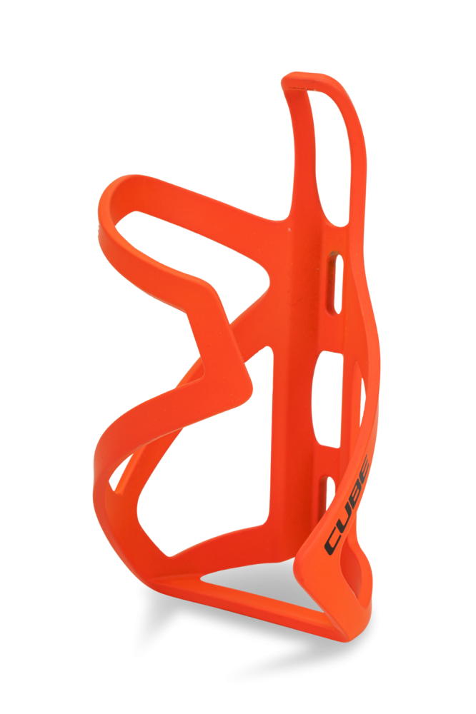 SUPORT BIDON CUBE HPP SIDECAGE MATT RIGHT HAND ORANGE N GLOSSY BLACK [2]