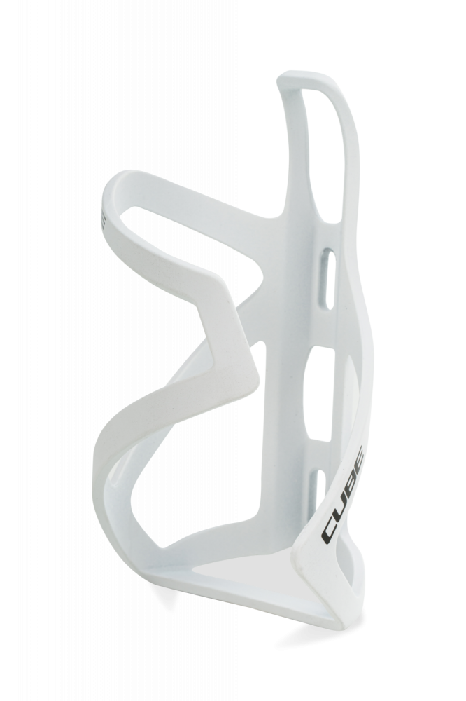 SUPORT BIDON CUBE HPP SIDECAGE MATT WHITE N GLOSSY BLACK [1]