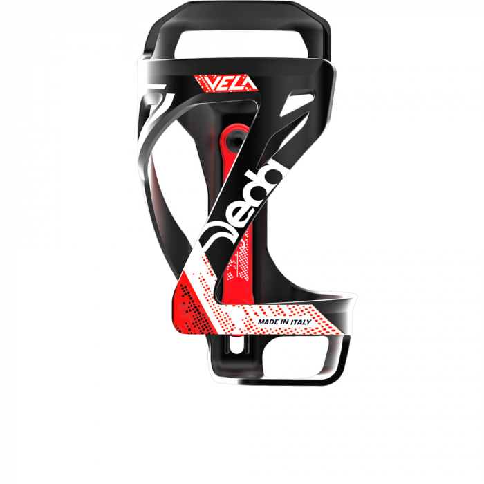 Suport Bidon DEDA " Vela" Negru/Rosu [1]