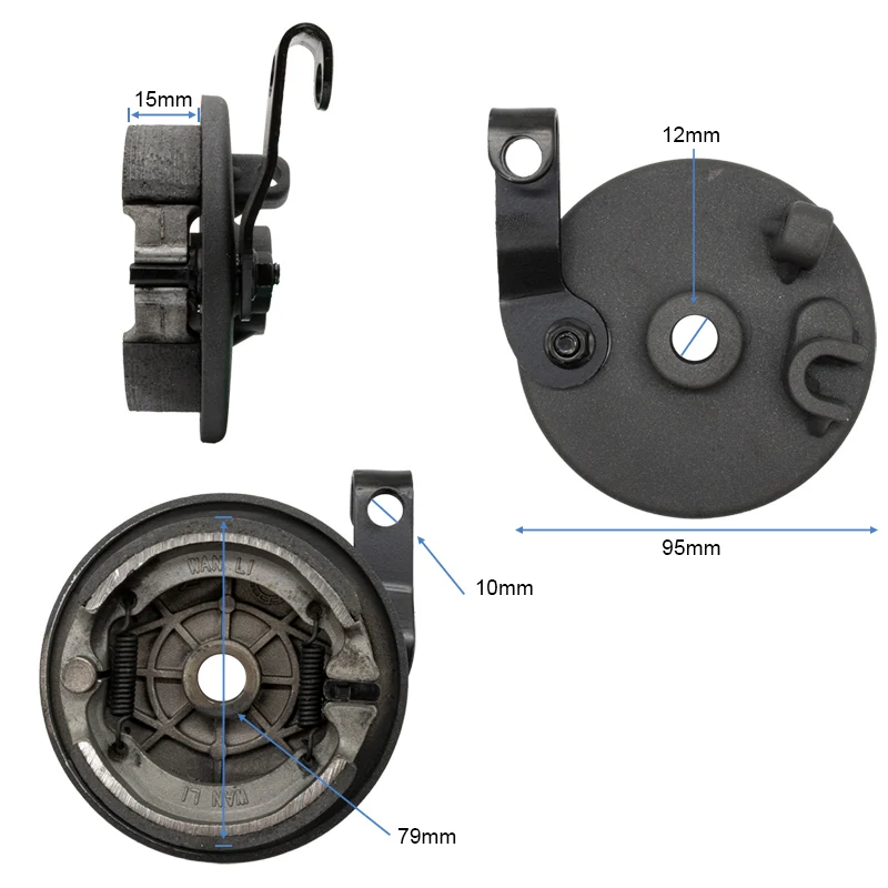 Tambur frana trotineta electrica Xiaomi 6 [4]