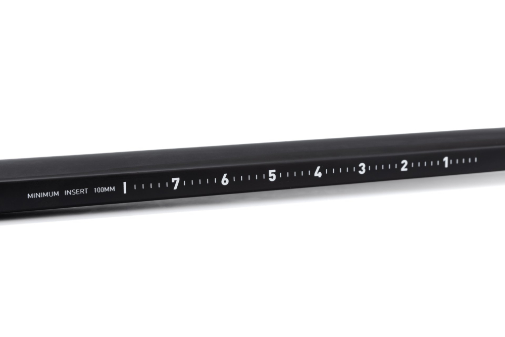 TIJA SA CUBE LITENING AERO / AIR UCI SETBACK BLACK 350mm [3]