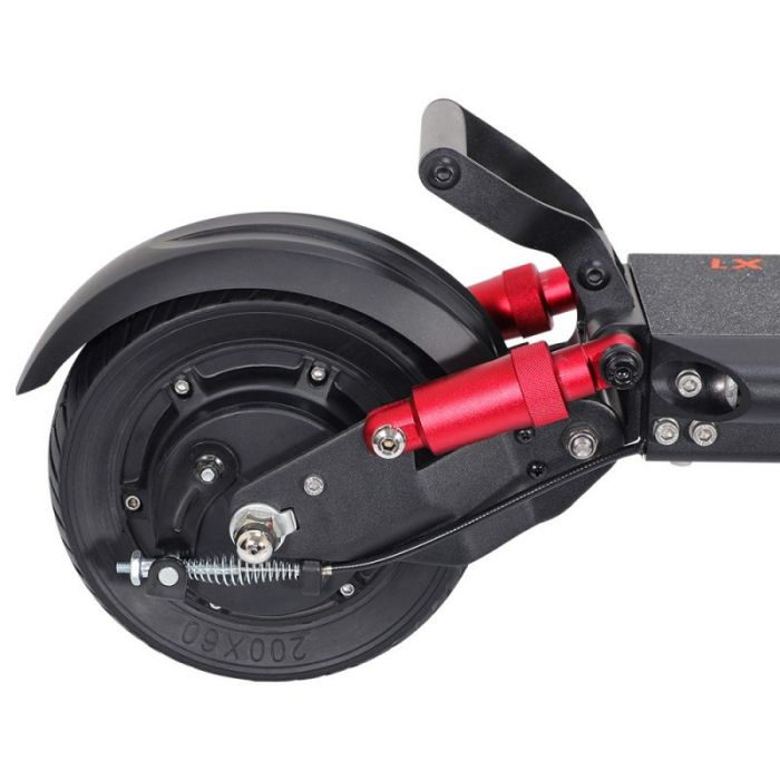 Trotineta electrica KUGOO Kirin X1, Viteza maxima 40km/h, Autonomie 50Km, Motor 600W, acumulator 48V 13Ah, Negru [13]