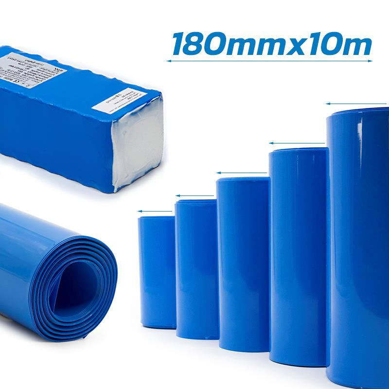 Tub termocontractabil albastru 180 mm - 10 m [1]