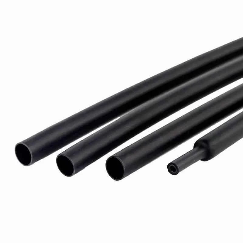 Tub termocontractabil negru pentru cabluri (5mm x 100M) [4]