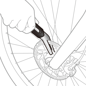 Unealta Calibrare Disc Topeak Rotor Tru, Tps-Sp24 - Argintiu-Negru [2]