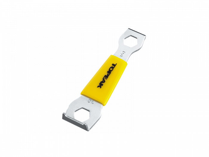Unealta Cheie Angrenaj Topeak Chainring Nut, Tps-SP11 - Argintiu-Galben [3]