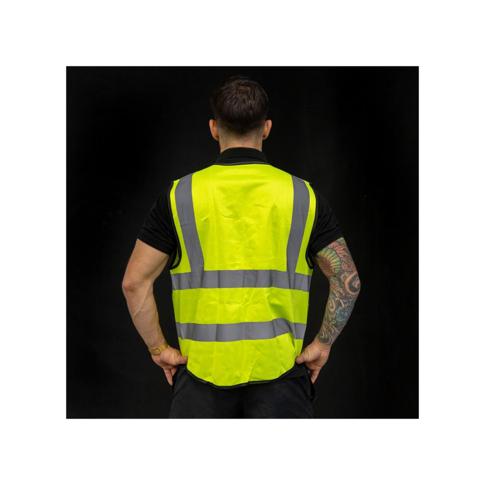 Vesta reflectorizanta cu buzunare E-Wheel [4]