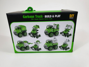 Mașină de gunoi, de construit DIY [4]