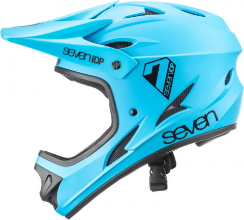 Ciclism - Casca Full Face 7IDP M1 Helmet Youth Matt Blue YM, 48-50 cm