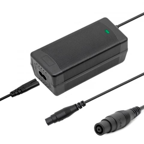 Piese trotinete electrice - Incarcator trotineta electrica 48V, Output 54.6V/ 2A cu mufa compatibila Xiaomi MI 4 PRO MAX/ PLUS