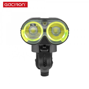 Far LED Gaciron V9D-1600, 1600 Lumeni, Baterie Reincarcabila 5000 mah, Rezistenta la Apa IPX6, Negru [4]