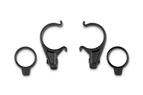 ADAPTOR APARATOARE ACID FORK ADAPTER FOR MUDGUARD STAYS O-RING CLIP 1.0/2.0 NEGRU [1]