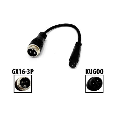 Piese trotinete electrice - Adaptor incarcator GX16 la KUKIRIN G2 PRO si G3 Model 2024/2025