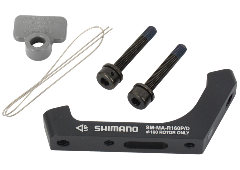 Piese biciclete - ADAPTOR SPATE FRANA DISC FLAT MOUNT-POST MOUNT SHIMANO SOSEA FM 140MM -> PM 160MM
