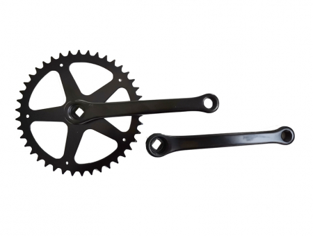 Piese biciclete - Angrenaj Metal 42T Negru