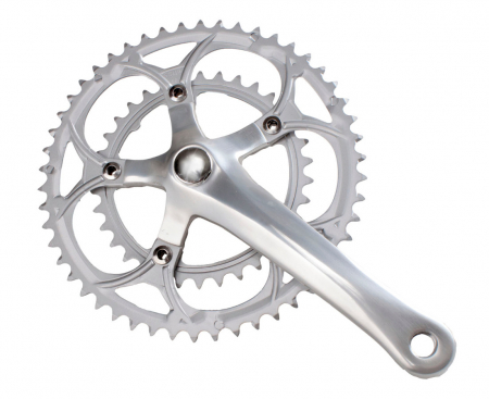 Piese biciclete - Angrenaj Pedalier M-WAVE 42/52 T 9v