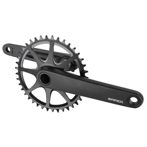 Ciclism - Angrenaj Pedalier SAMOX 40T-175 mm 1x9-12v Road/Gravel