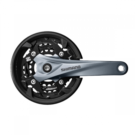 Ciclism - Angrenaj Pedalier Shimano Acera FC-M3000 - Negru-Argintiu