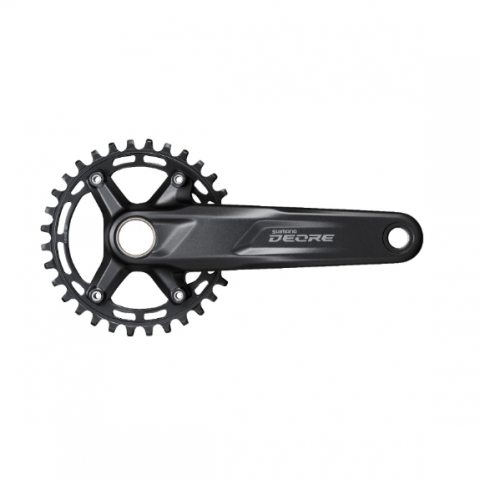 Piese biciclete - Angrenaj pedalier Shimano Deore M5100-1 - 32T, Brat 170 mm, pt 10/11vit