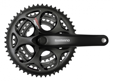 Piese biciclete - ANGRENAJ PEDALIER SHIMANO FC-A073, 50X39X30T, BRAT 170MM, PT. 7/8 VIT. PE SPATE, CU CG, FARA SURUBURI, AMBALAT IND