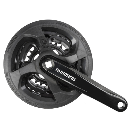 Ciclism - Angrenaj Pedalier SHIMANO FC-TY301 28/38/48 T -170 mm