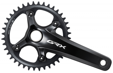 Ciclism - ANGRENAJ PEDALIER SHIMANO GRX FC-RX820-1, 12 VITEZE, FOAIE 40T, BRAT 175MM, HOLLOWTECH 2, FARA BB