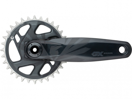 Angrenaj Pedalier Sram Gx Eagle DUB - CL 49 Mm, Brat 175 Mm, 12 Viteze, 32T, Gri [2]