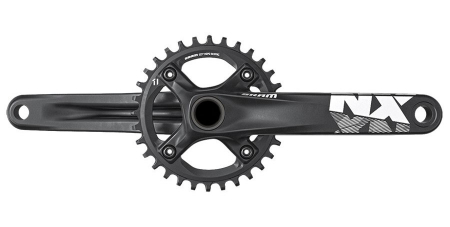 Piese biciclete - Angrenaj Pedalier Sram Nx Pt 11 Viteze - Sram Fara Bb30, aluminiu