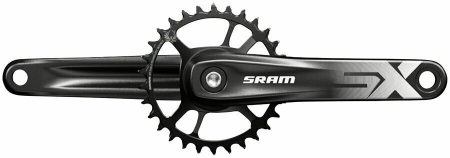 Ciclism - Angrenaj pedalier Sram SX Eagle PowerSpline, pt 11/12vit, 32T Otel Direct Mount, brate Alu 175