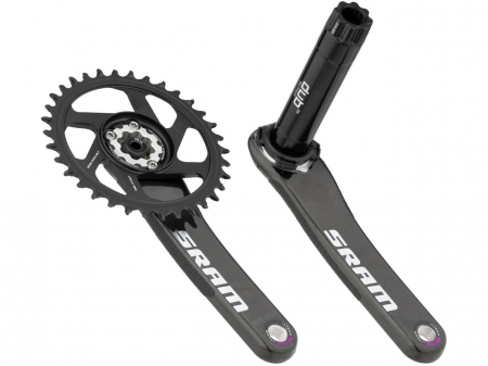 Angrenaj Pedalier Sram X01 All Downhill DUB83 - 1 x 10/11 Viteze, 34T, Negru [3]