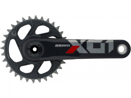 Ciclism - Angrenaj Pedalier Sram X01 Eagle DUB - Brat 175 Mm, 12 Viteze, 32T, Negru