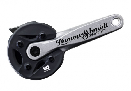 Piese biciclete - Angrenaj Pedalier Truvativ Hammerschmidt Fr, gri