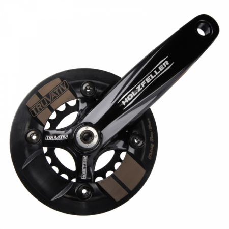 Piese biciclete - Angrenaj Pedalier Truvativ Holzfeller 2.2 Rg Negru 22-32T-175 mm