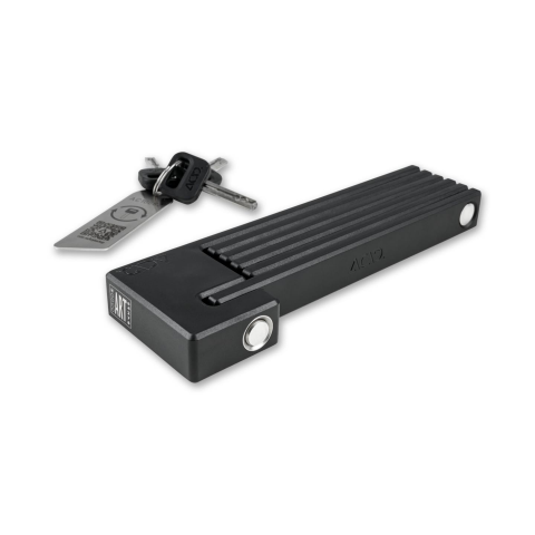 Ciclism - ANTIFURT ACID FOLDING LOCK RIGID 80 PURE NEGRU